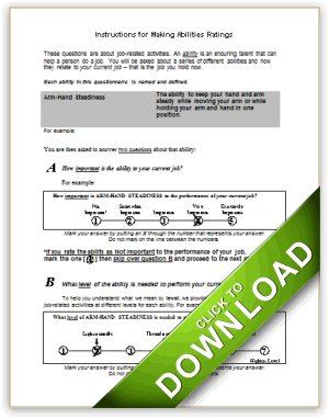 Surveys - Candidate Ability