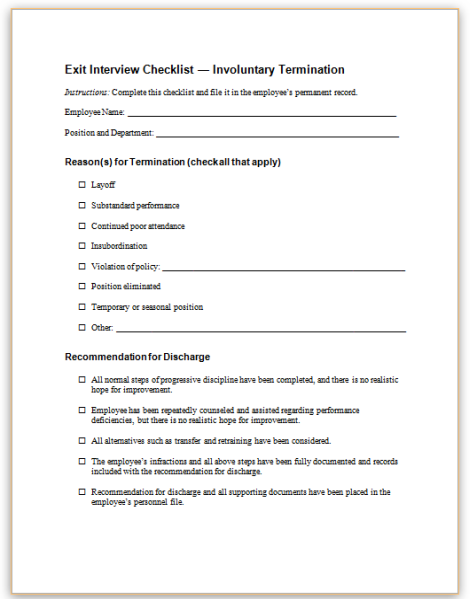 Employee Documentation Form Template from www.hr360.com