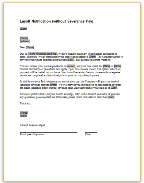 Health Insurance Termination Letter To Employee from www.hr360.com